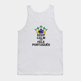 Keep Calm And Fale Português (Brasil) Tank Top